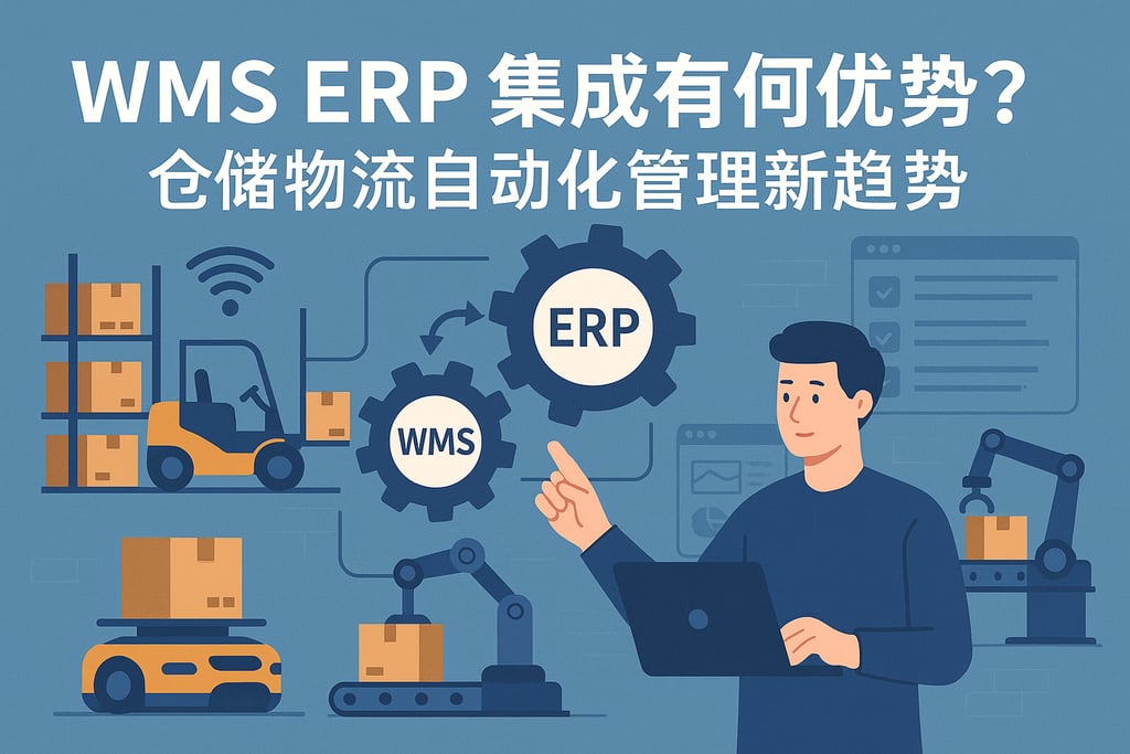 WMS ERP集成有何优势？仓储物流自动化管理新趋势